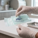 Pungi sterilizare diverse dimensiuni autoadezive cu indicatori abur si etilen-oxid, fara volum