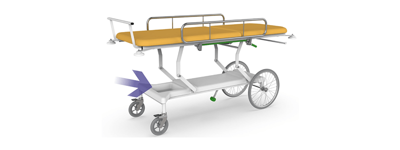 TARGA DE TRANSPORT PACIENTI PRESTO