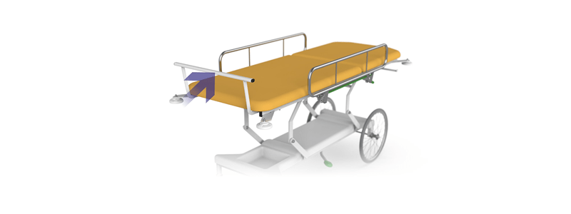 TARGA DE TRANSPORT PACIENTI PRESTO