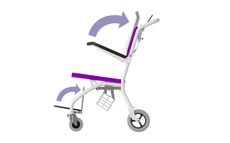 CARUCIOR DE TRANSPORT PACIENTI SHORTY