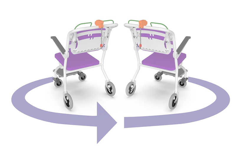 CARUCIOR DE TRANSPORT PACIENTI SHORTY