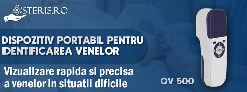 Dispozitiv profesional pentru detectarea venelor QV-500