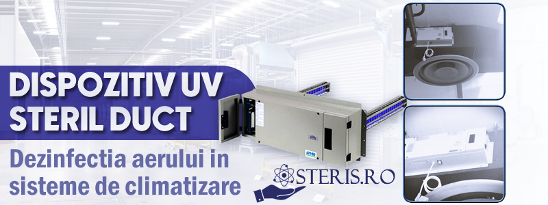 STERILIZARE SISTEM DE VENTILATIE CU UV STERIL DUCT
