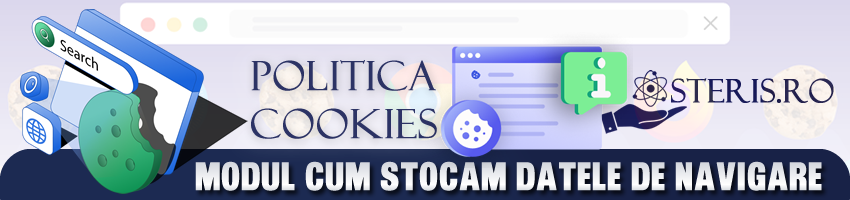 Politica de cookies Steris.ro