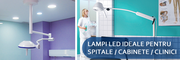 Lampi led pentru spitale, clinici, cabinete medicale